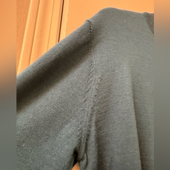 Bigotti Men’s Zip up Mock Neck Wool Blend Cardigan Sweater Zip Up Size S - Picture 11 of 14